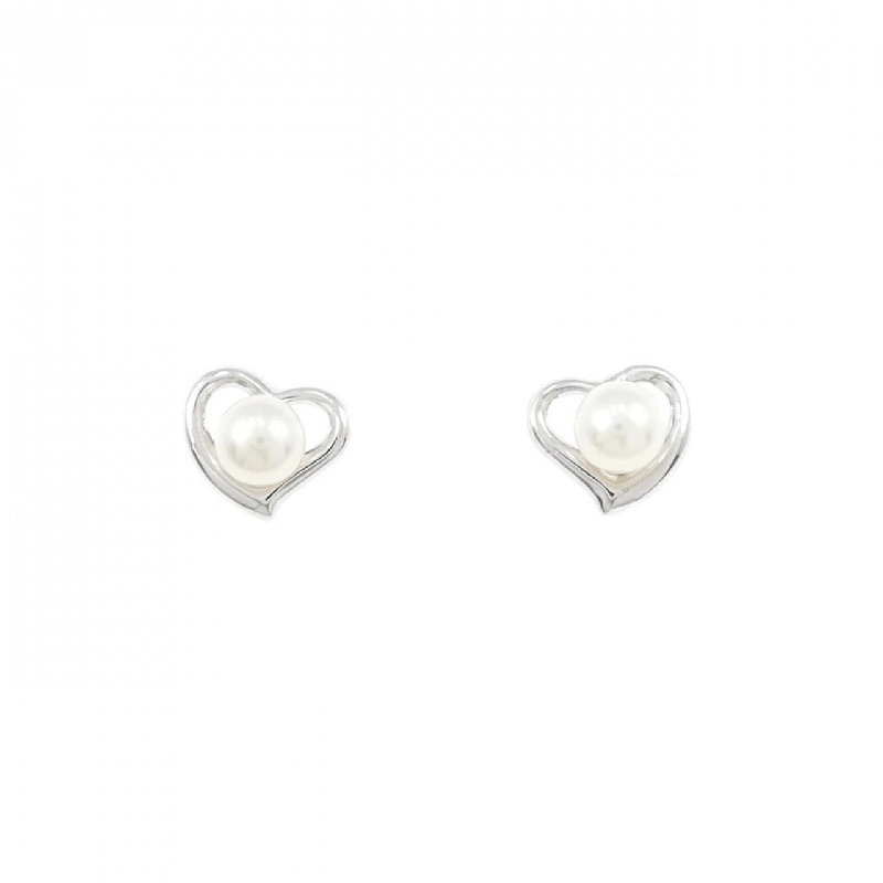 K18WG Bông tai ngọc trai Akoya 4.1mm - Hàng hiệu Chính hãng 863565