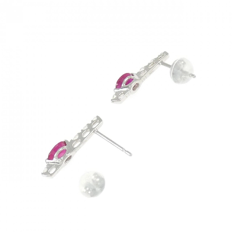 PT900 Bông tai Ruby 0.91CT - Hàng hiệu Chính hãng 869228