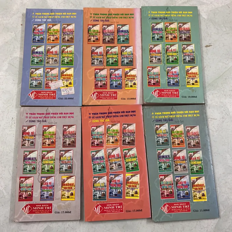 Sổ tay ngữ pháp tiếng anh thực dụng (6 cuốn) 1031045