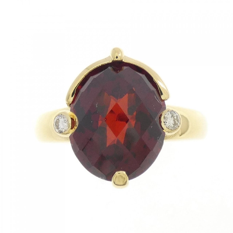Nhẫn Garnet K18YG 4.93CT - Hàng hiệu Chính hãng 855861