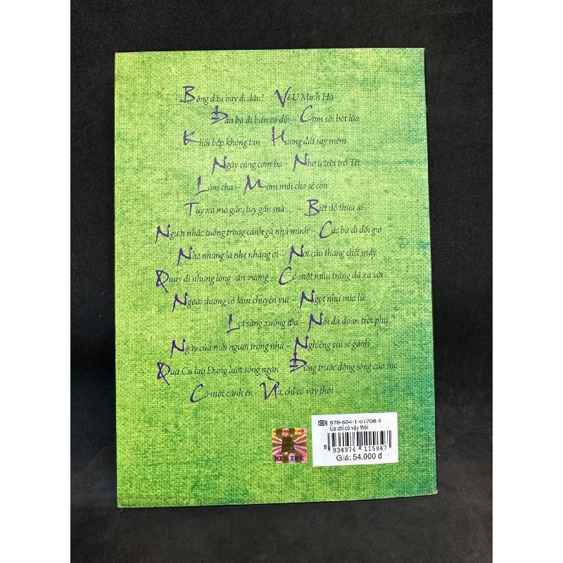 Ừa, chỉ có vậy thôi (bút ký, tản văn)- Lê Giang, mới 80% (ố nhẹ) SBM0201 913008