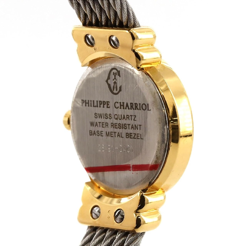 Đồng hồ Philip Charriol St. Tropez Combi-12P 28.91-0401 SSxGP Quartz - Hàng hiệu Chính hãng 875336