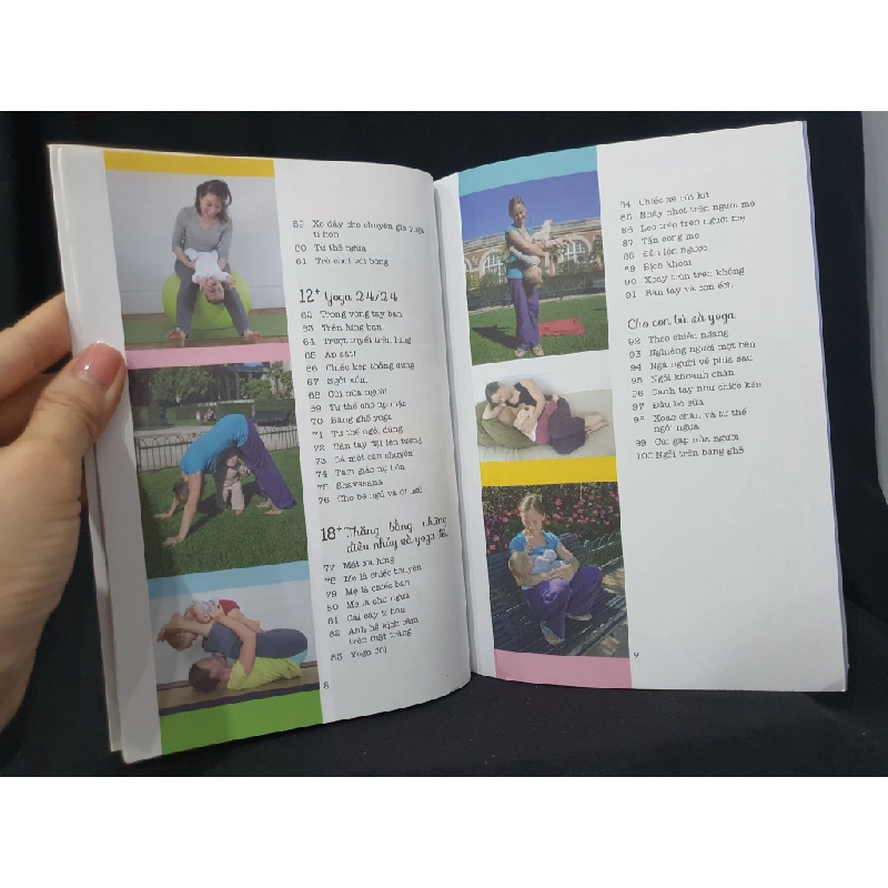 100 BÀI TẬP YOGA SAU SINH GIÚP MẸ ĐẸP CON KHỎE MỚI 70% 2019 -HCM205 SOPHIE DUMOUTET SÁCH MẸ VÀ BÉ 364412