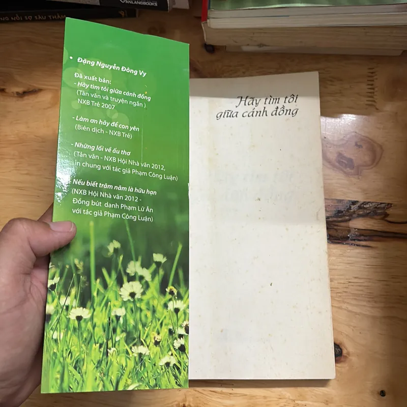 II Tản Văn Và Truyện Ngắn: Hãy Tìm Tôi Giữa Cánh Đồng - Đặng Nguyễn Đông Vy - 2012 698021