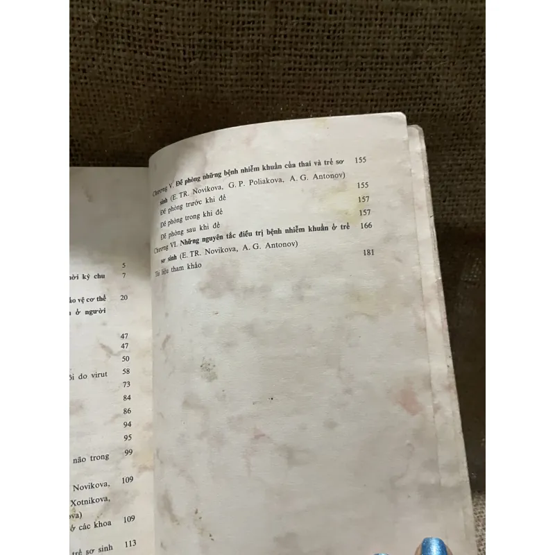 E. TR. NOVIKOVA G.P. POLIAKOVA BỆNH LÝ NHIỄM KHUẤN Ở BÀO THAI VÀ TRẺ SƠ SINH 926163