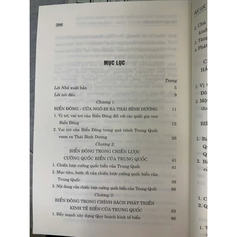 BIỂN ĐÔNG TRONG TẦM NHÌN CHIẾN LƯỢC CỦA TRUNG QUỐC - BÙI THỊ THU HIỀN (CHỦ BIÊN) 781886