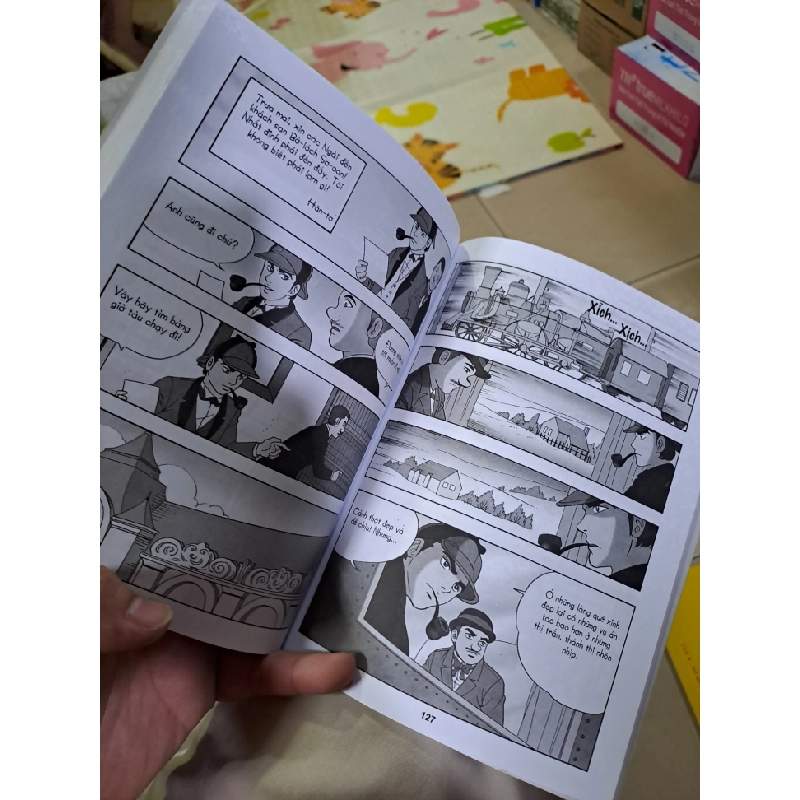 Những cuộc phá án ly kỳ của Thám tử Sherlock Holmes tập 1 mới 90% HCM0808 TRUYỆN TRANH 527105