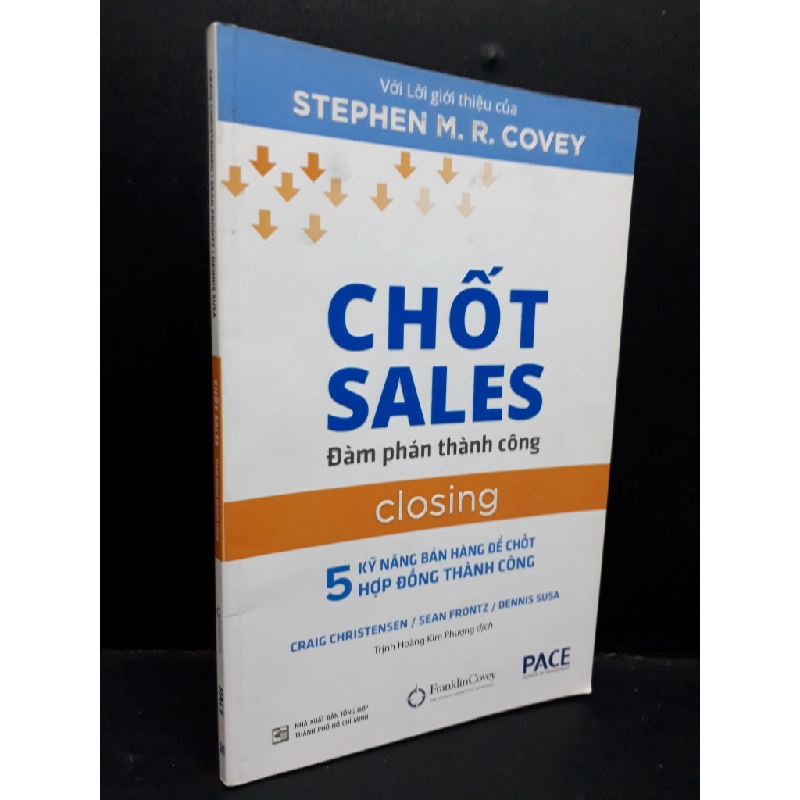 Chốt sale đàm phán thành công mới 80% bẩn bìa, ố nhẹ 2018 HCM1209 Stephen M.R.Covey MARKETING KINH DOANH 301368