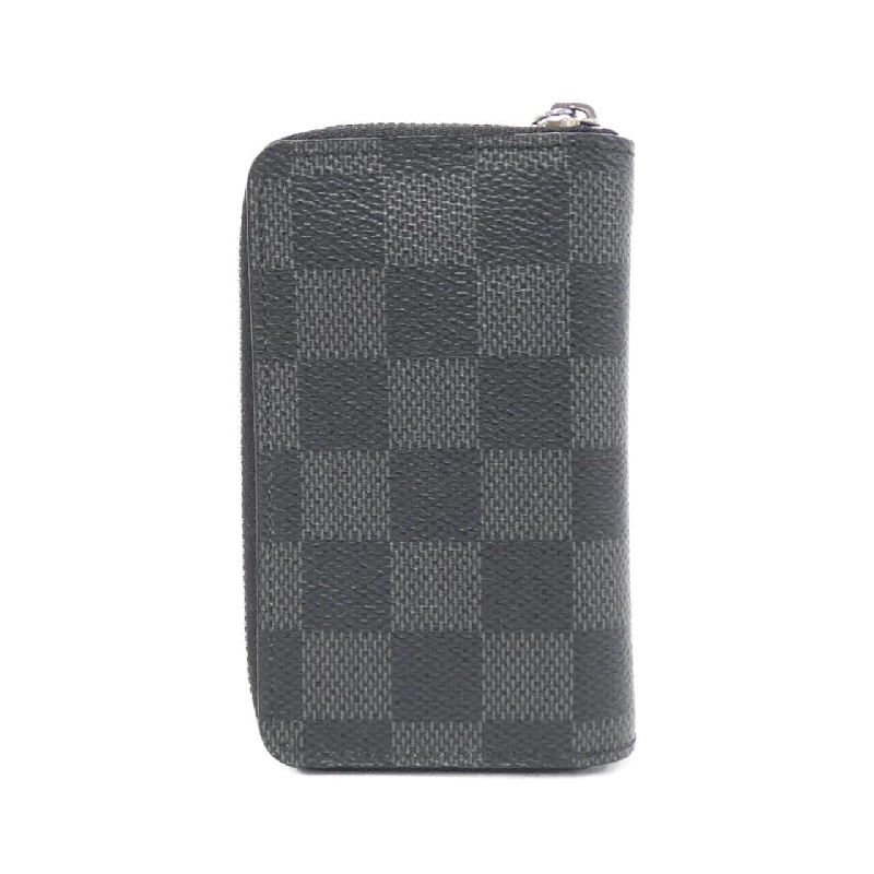 Ví tiền xu Louis Vuitton Damier Graphite Zippy N63076 621711