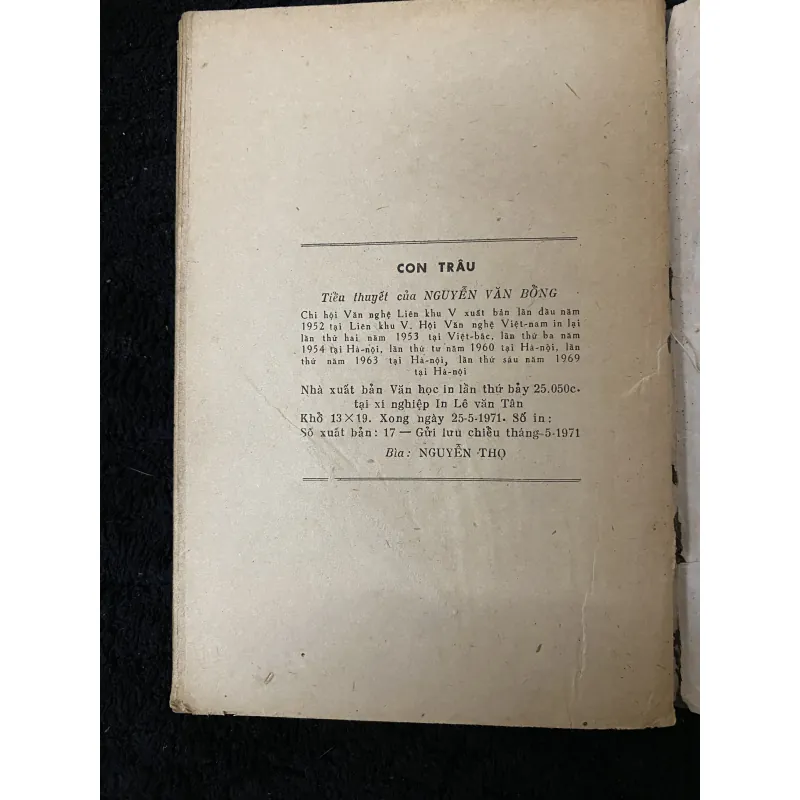 Con Trâu- Giải thưởng Phạm Văn Đồng 1004221