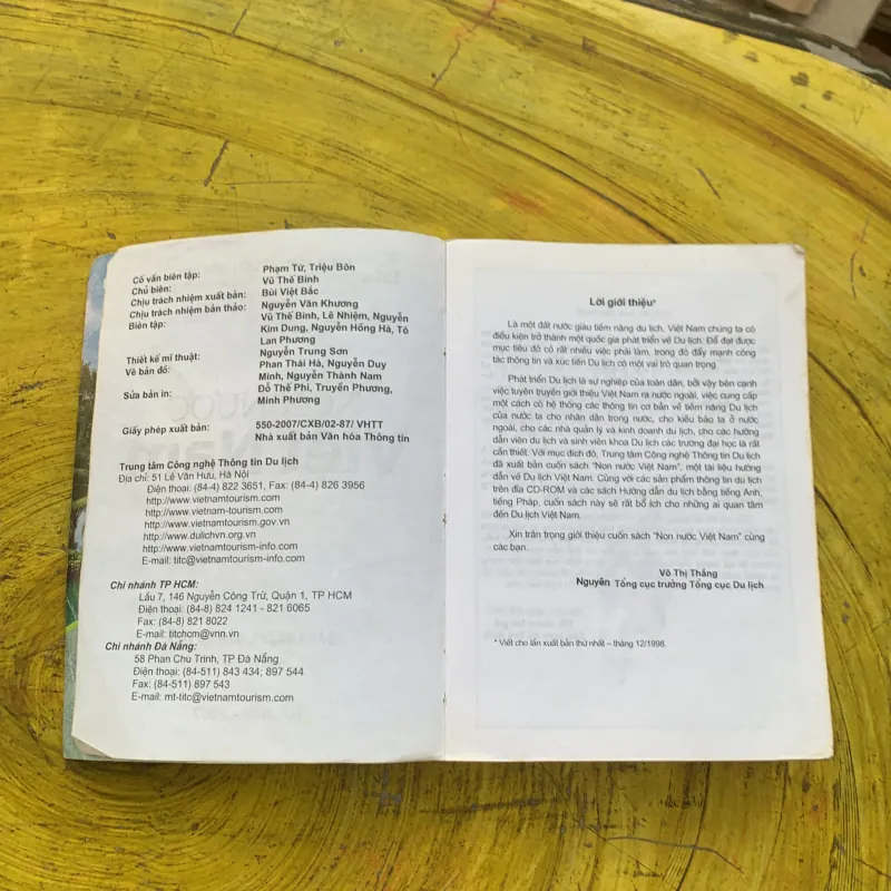 NON NƯỚC VIỆT NAM - TỔNG CỤC DU LỊCH VIỆT NAM  790227