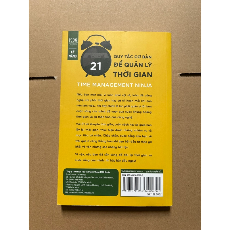 21 quy tắc cơ bản để quản lý thời gian 543423
