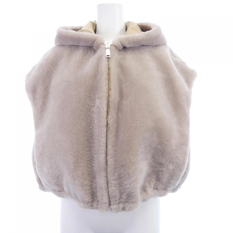 【Mã giảm giá】Áo khoác lông cừu PRADA 641280