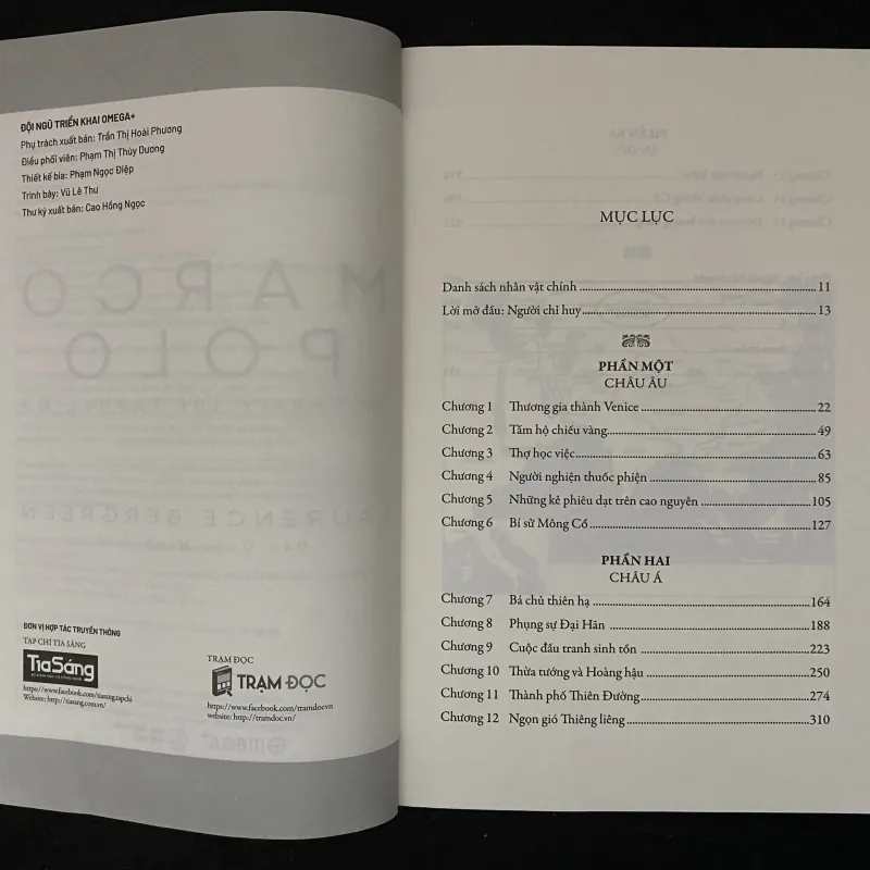 Marco Polo: Từ Venice tới Thượng Đô-Laurence Bergreen.   1030729