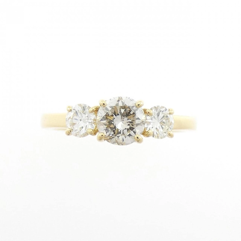 Nhẫn kim cương K18YG 0.557CT - Hàng hiệu Authentic 850493