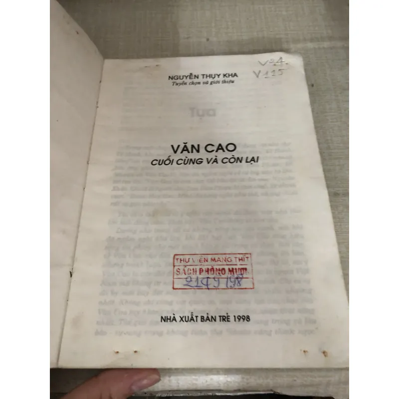 Văn Cao-Cuối cùng và còn lại 995117