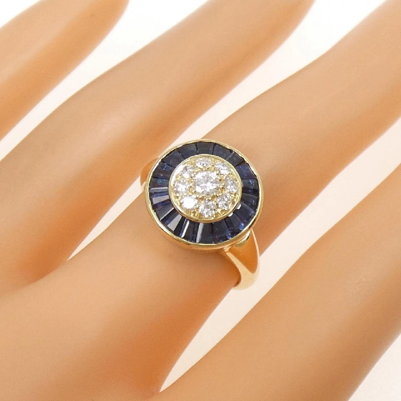 Nhẫn Sapphire 750YG 1.70CT - Hàng hiệu Chính hãng 852709