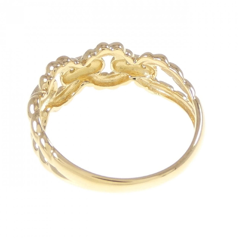 Nhẫn kim cương K18YG 0.03CT 671481