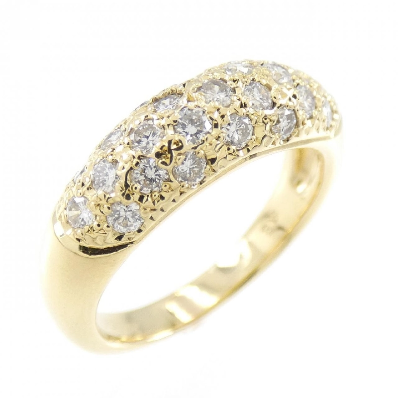 Nhẫn kim cương K18YG 0.50CT 672641