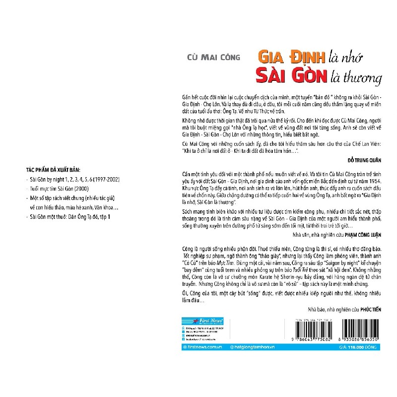 Gia Định Là Nhớ - Sài Gòn Là Thương - Cù Mai Công 27839