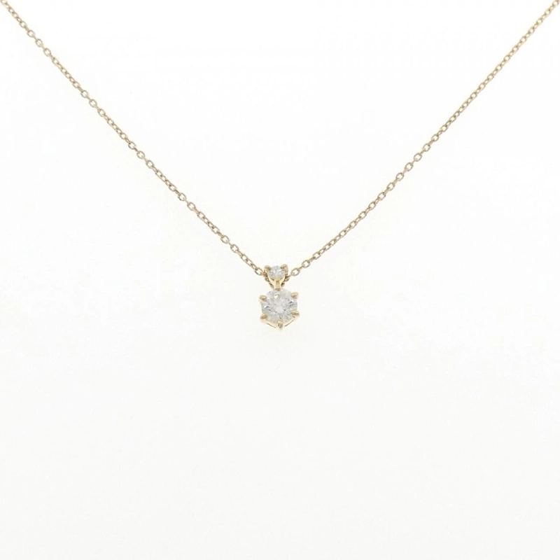 K18YG Dây chuyền kim cương 0.20CT - Hàng hiệu Chính hãng 860757