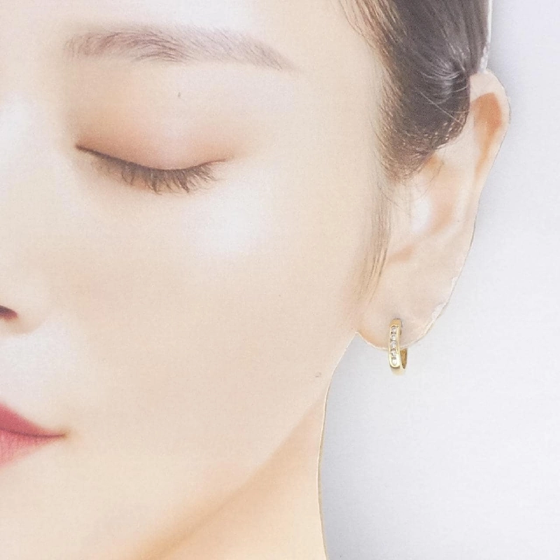 Bông tai kim cương K18YG 0.20CT - Hàng hiệu Chính hãng 864942