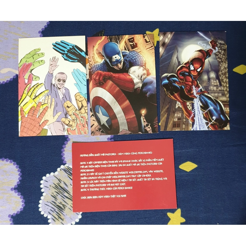 Sách danh nhân Stan Lee - Marvel tặng kèm port card, tình trạng như mới. 299178