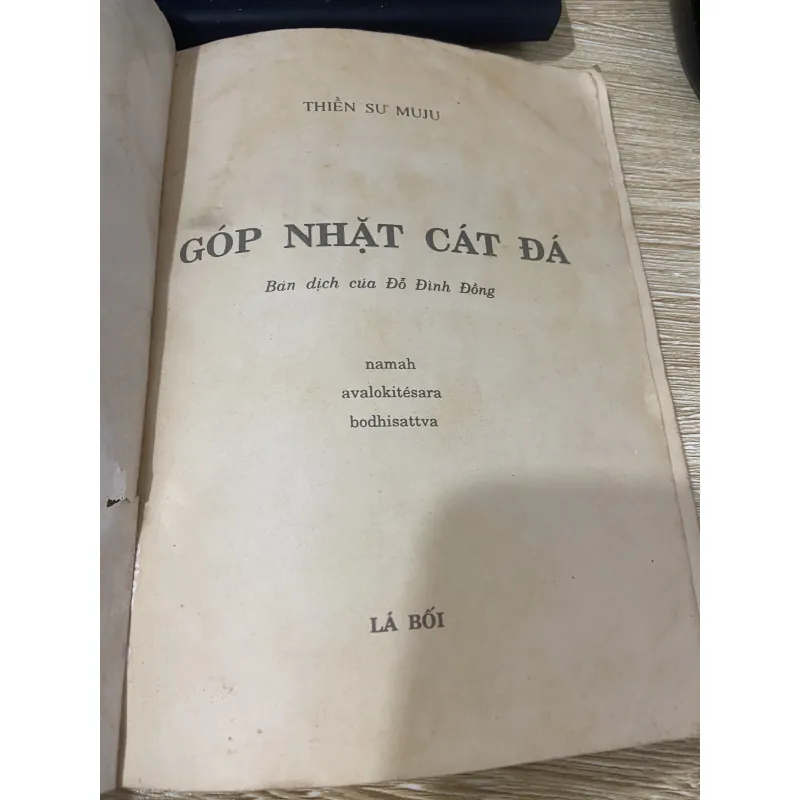 Góp nhặt cát đá - Thiền sư Muju - Lá Bối 747532
