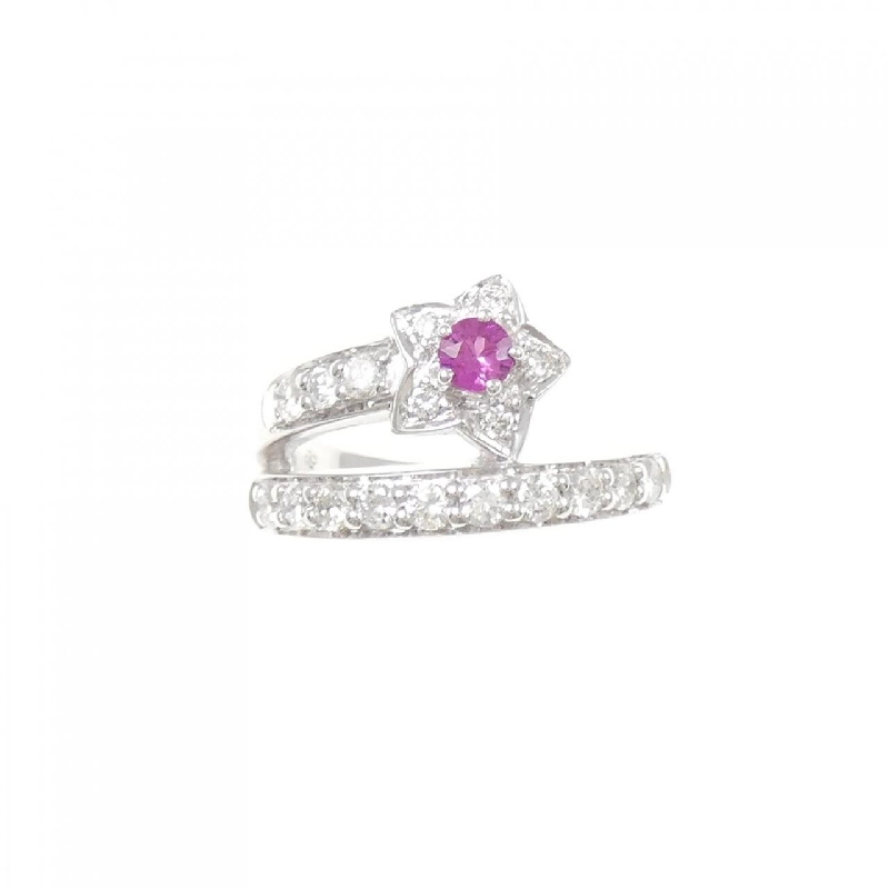 Nhẫn Ruby K18WG 0.14CT 668408