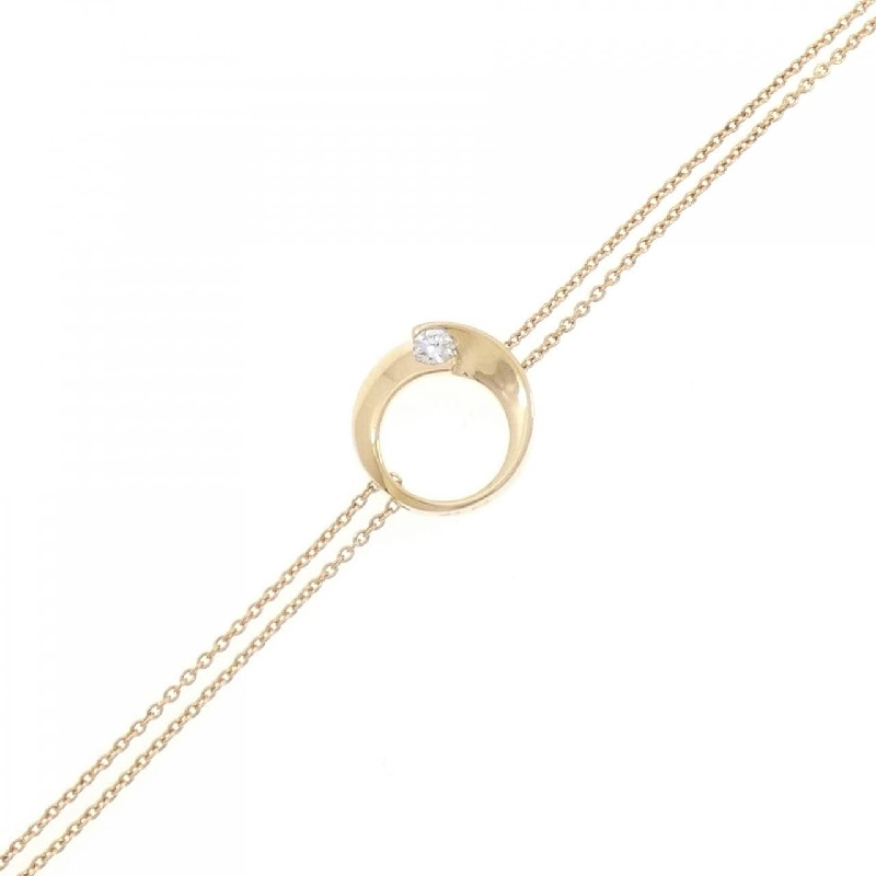 K18YG Vòng tay kim cương 0.10CT - Hàng hiệu Authentic 873274