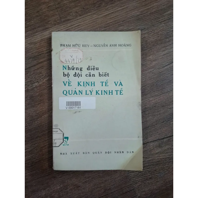 Những điều bộ đội cần biết về kinh tế và quản lý kinh tế - 718729