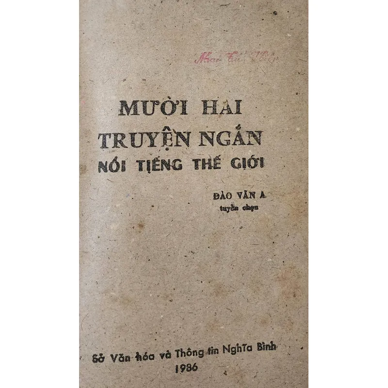 12 truyện ngắn nổi tiếng thế giới 709189