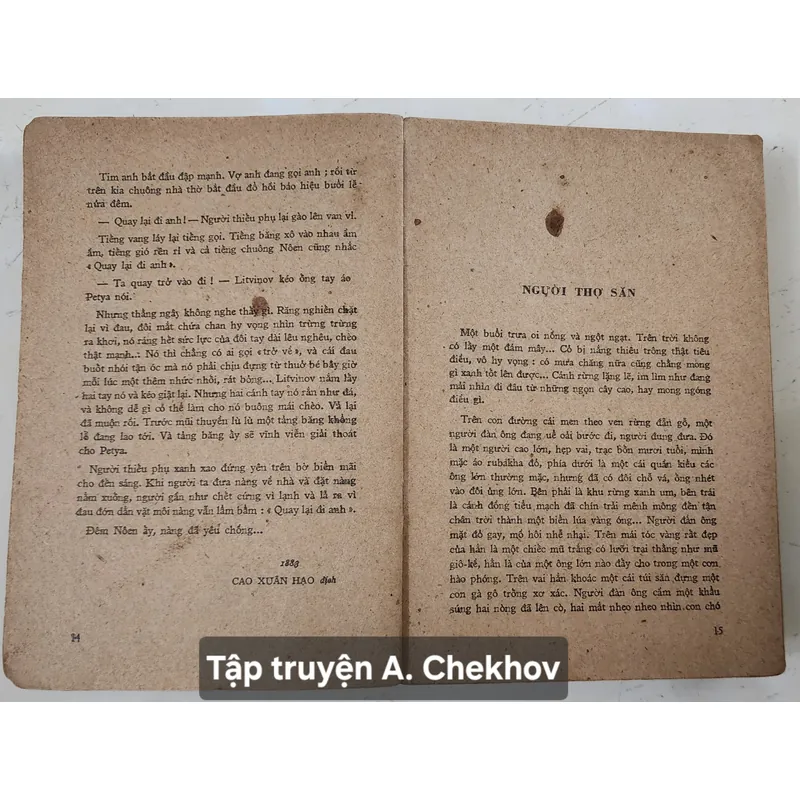 Tuyển tập Anton Chekhov 1978, dịch giả Cao Xuân Hạo và Phan Hồng Giang 711641