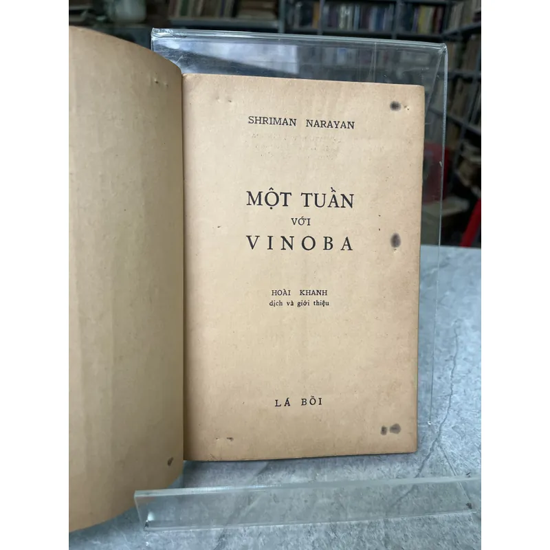 MỘT TUẦN VỚI VINOBA- SHRIMAN NARAYAN 704032