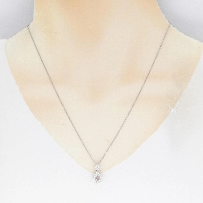 PT Dây chuyền kim cương 0.311CT FPP I1 cắt hình đặc biệt - Hàng hiệu Authentic 874943