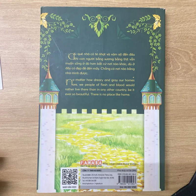 Phù thuỷ xứ Oz - Song ngữ 762091