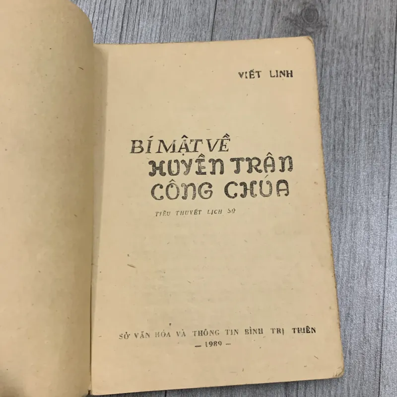 Bí mật về huyền trân công chúa - viết linh. 7b3 783538