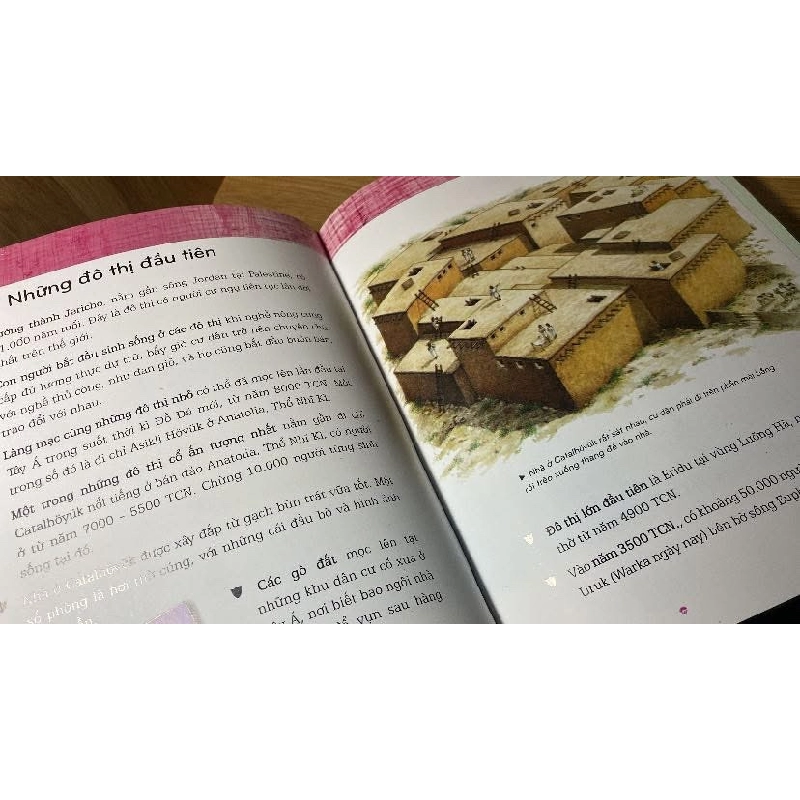 Bách Khoa Thư Lịch Sử - Từ Tiền Sử Đến Thời Đại - Bìa Cứng (Tái Bản) -Tác giả Philip Steele -NXB Phụ Nữ Việt Nam 2022 459990