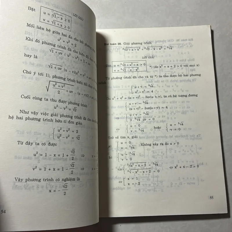Dùng ẩn phụ để giải toán - Nguyễn Thái Hoè 740105