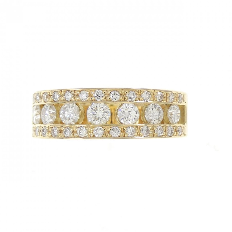 Nhẫn kim cương K18YG 0.72CT - Hàng hiệu Authentic 853979