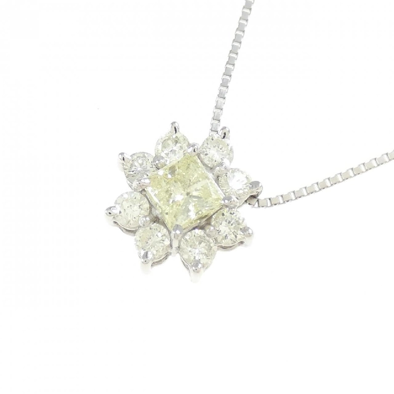 Dây chuyền kim cương PT900/PT850 0.54CT - Hàng hiệu Authentic 858970