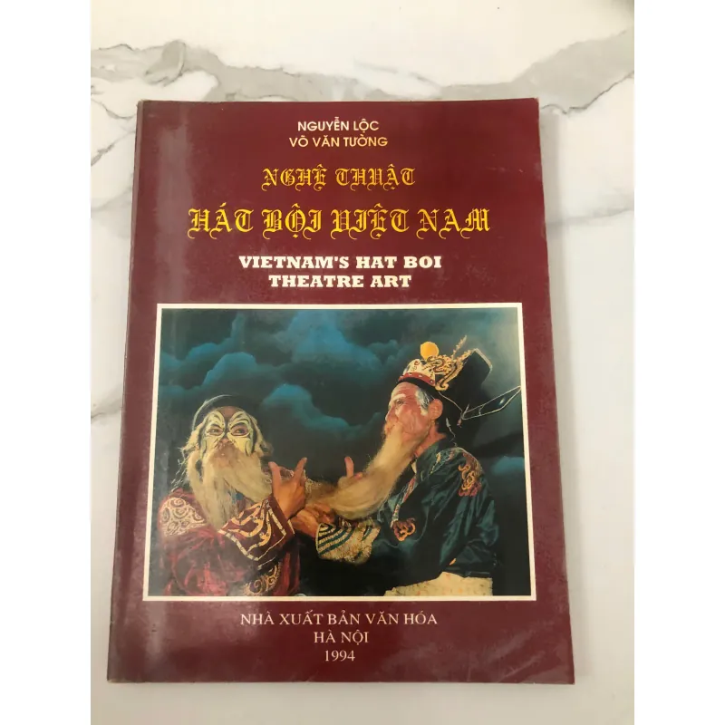 Nghệ thuật Hát Bội Việt Nam - Nguyễn Lộc, Võ Văn Tường - sách khổ lớn, in màu đẹp 762779