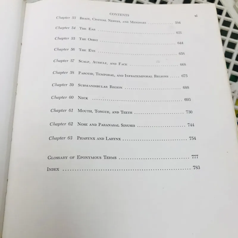 ANATOMY – Gardner • Gray • O’Rahilly 799199