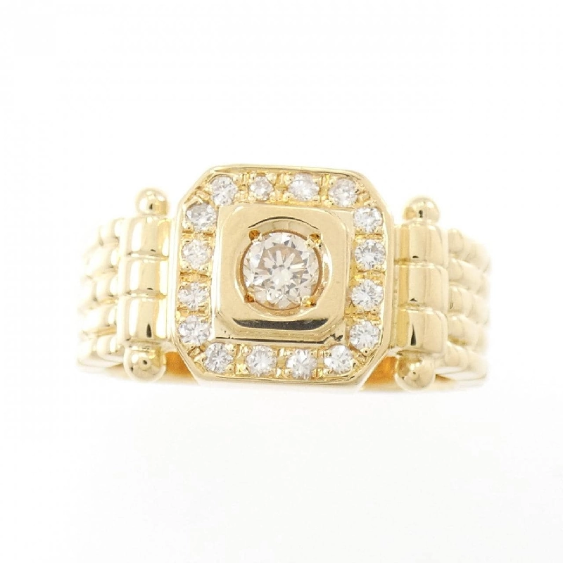 Nhẫn kim cương K18YG 0.35CT 667230