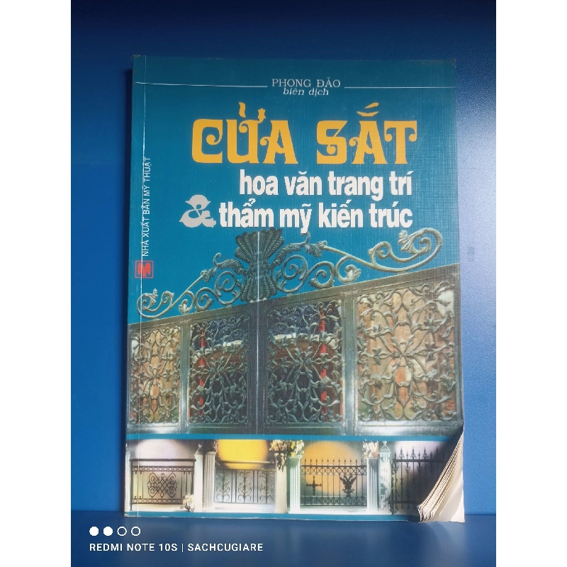 (Sách cũ SCGR) Cửa sắt hoa văn trang trí & thẩm mỹ kiến trúc - Phong Đảo VAVO-K2SD2-25 - Blogmeo090426 1016576