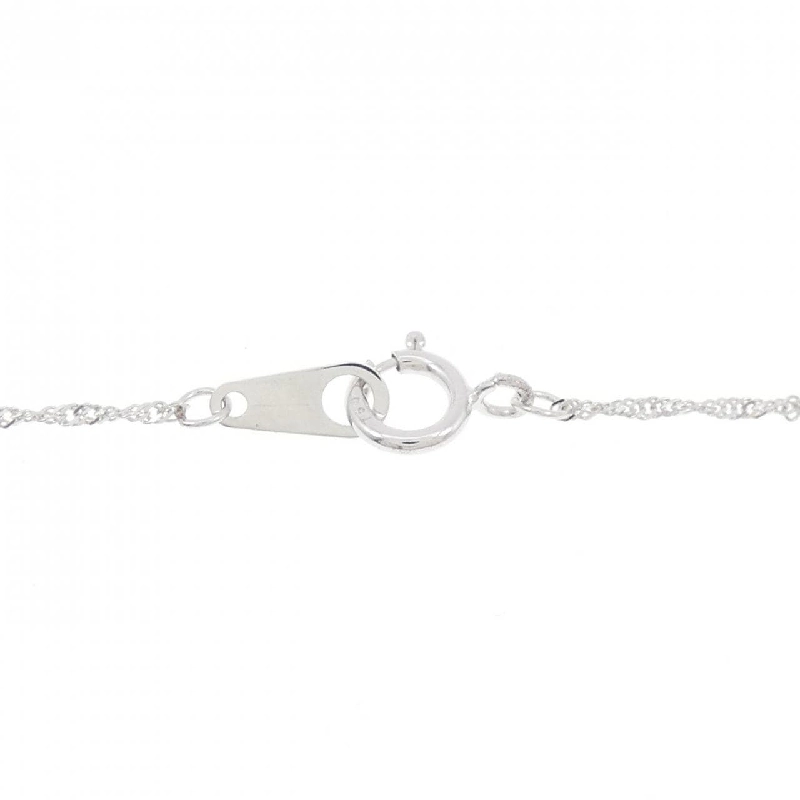 K18WG Dây chuyền Tourmaline hình trái tim - Hàng hiệu Chính hãng 856624