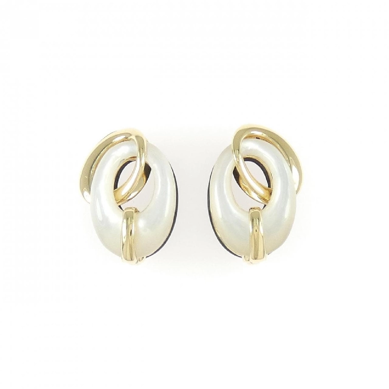 K18YG Onyx Bông tai - Hàng hiệu Chính hãng 878260