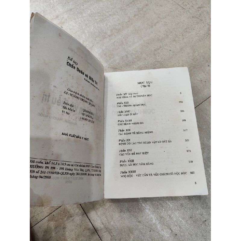 Sổ Tay Chẩn Đoán Và Điều Trị - Tập 4 - Robert Berkow, M.D chủ biên 356337