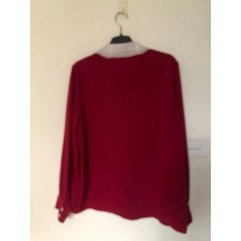 Áo sơ mi nữ màu đỏ size S-M nhỏ 547526