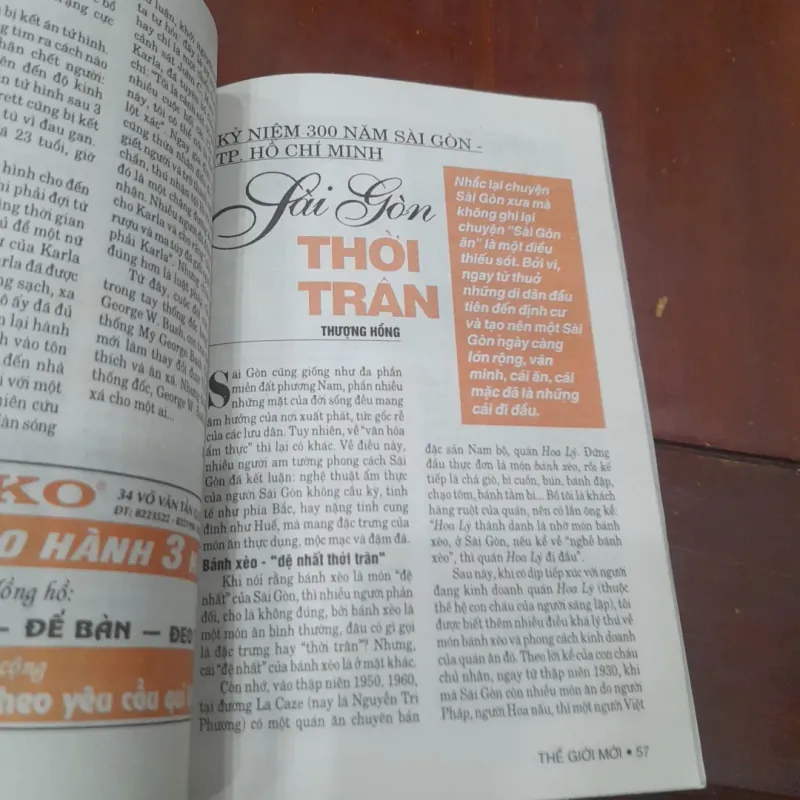 THẾ GIỚI MỚI số 273 ngày 16.2.1998 1031585